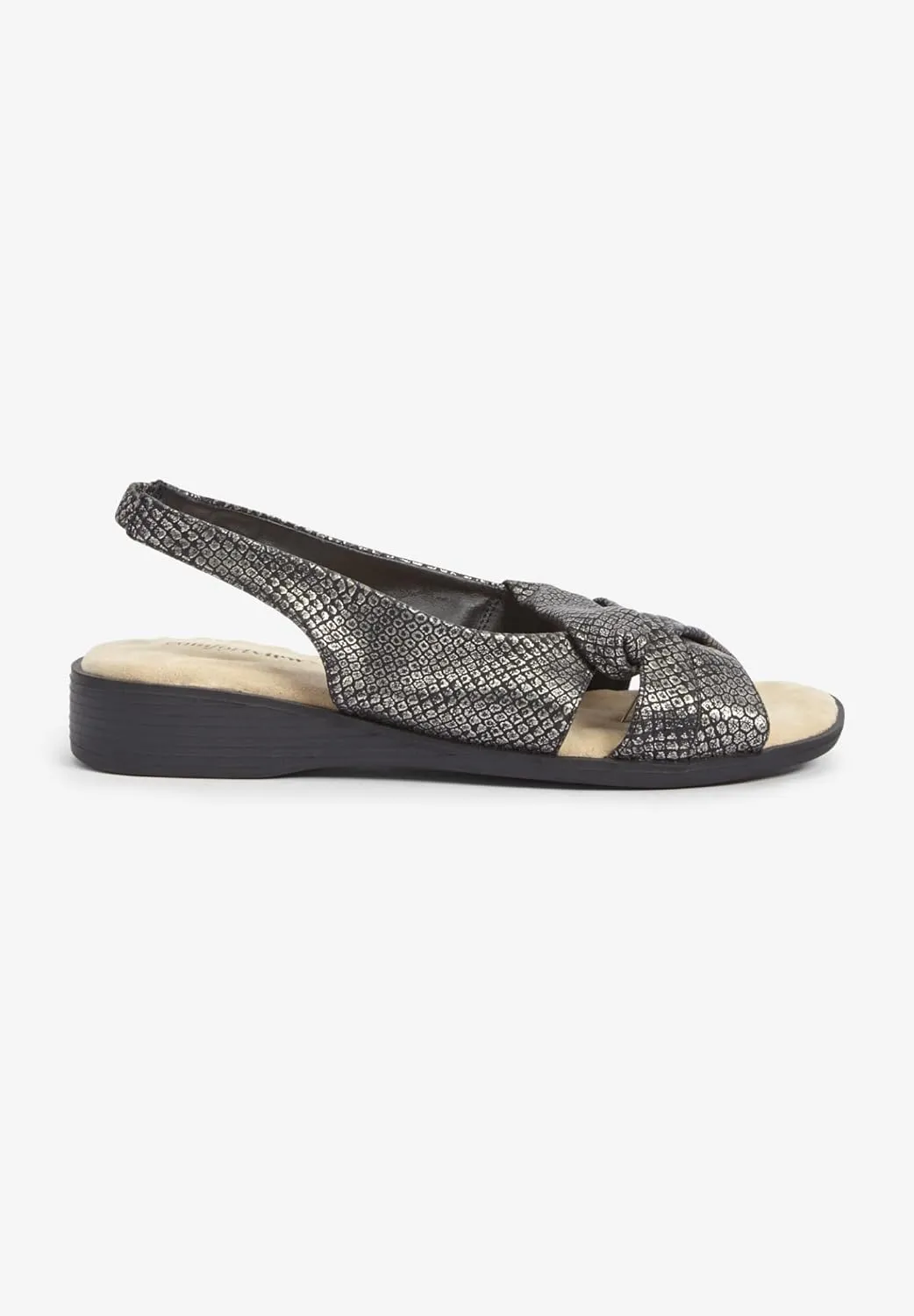 Comfortview Women's Wide Width The Pearl Sandal