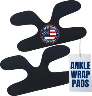 Covey Sports Neoprene Ski Boot Ankle Wrap Pads with Self-Adhesive Backing - Custom-Fit Snowboard & Ski Boot Fitting Pads for Comfort & Pressure Relief - USA Made Liner Padding for Skiing