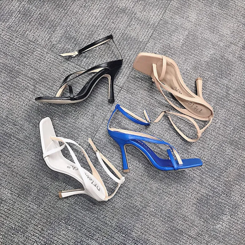Creamtopmall Pumps Gladiator High Heel Sandals