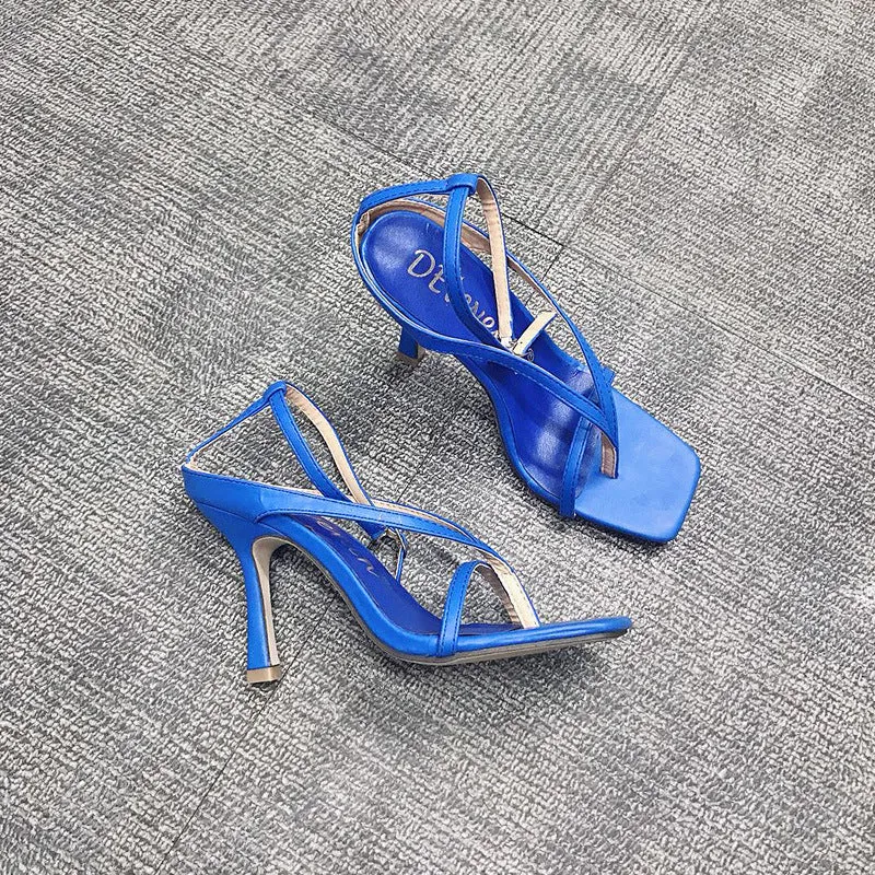 Creamtopmall Pumps Gladiator High Heel Sandals