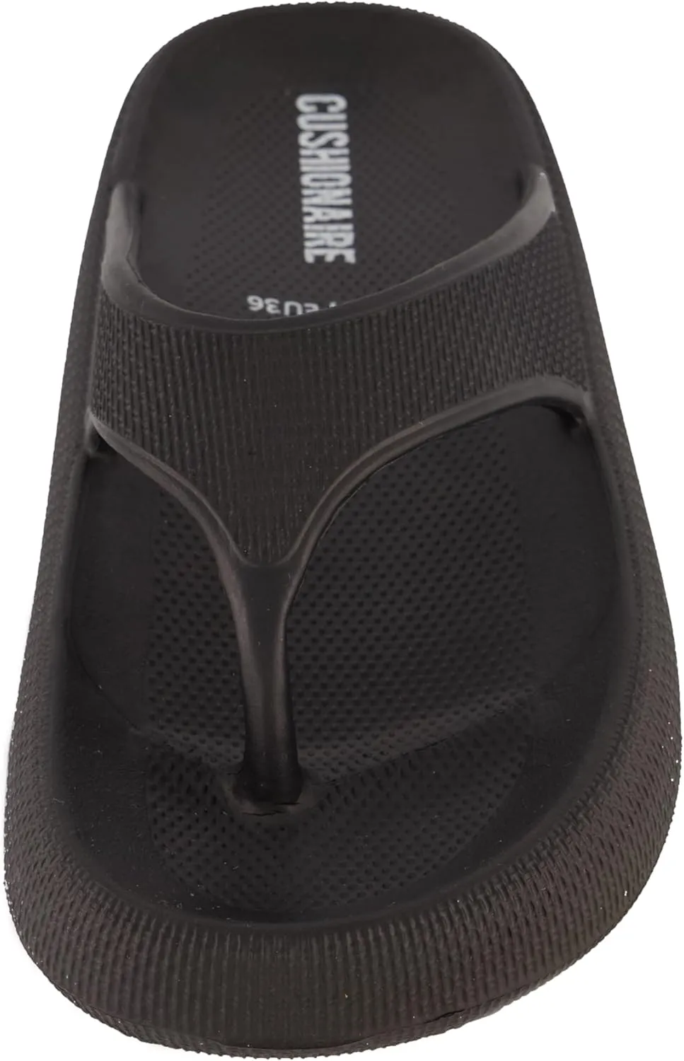 CUSHIONAIRE Women's Fling recovery cloud pool slides sandal with  Comfort