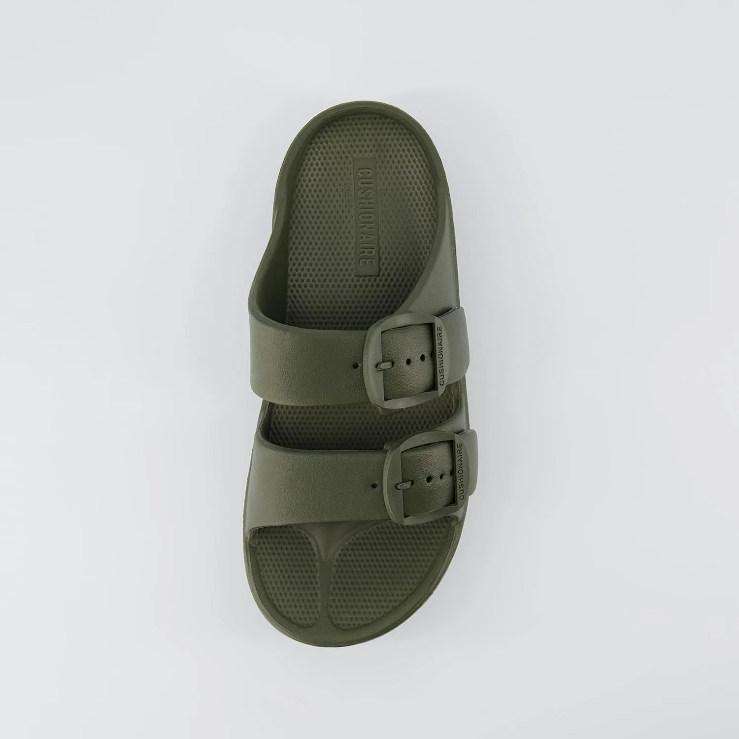CUSHIONAIRE Women's Mesa recovery slide sandal with  Comfort
