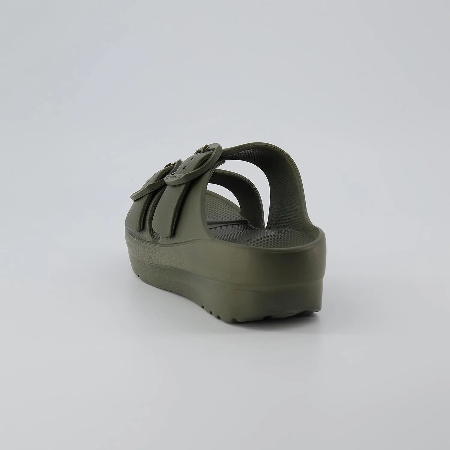 CUSHIONAIRE Women's Mesa recovery slide sandal with  Comfort