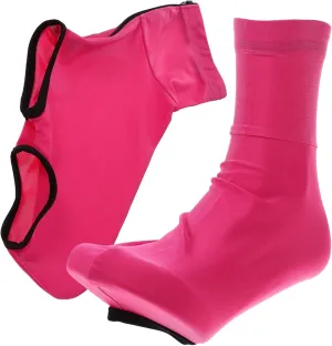 Cycling Shoes Cover Men Women Anti-Slip Overshoes for Outdoor Sports Red Size m Windproof and Heat Retaining Protection