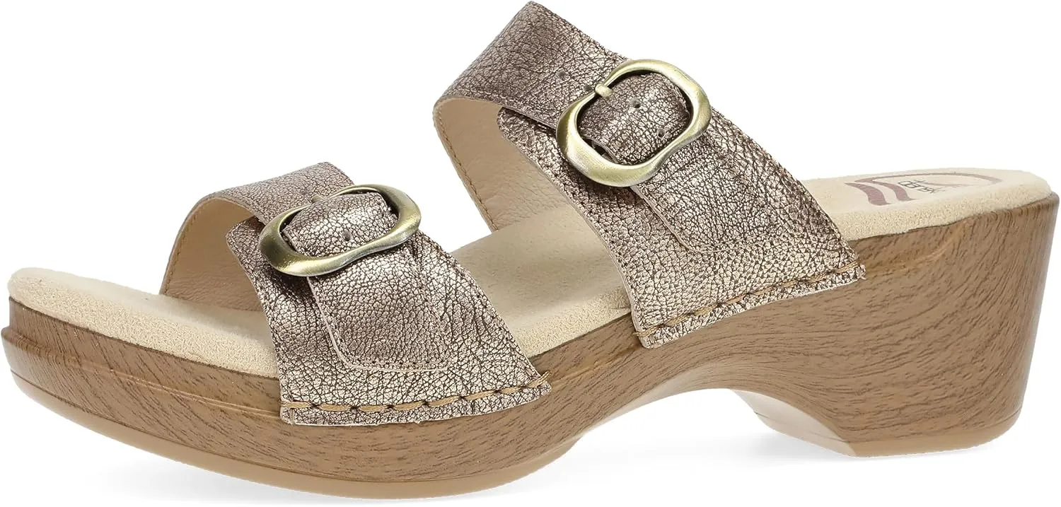 Dansko Sophie Slip-On Sandal for Women - Lightweight with Added Arch Support - Durable PU Outsole for Long-Lasting Wear and Comfort