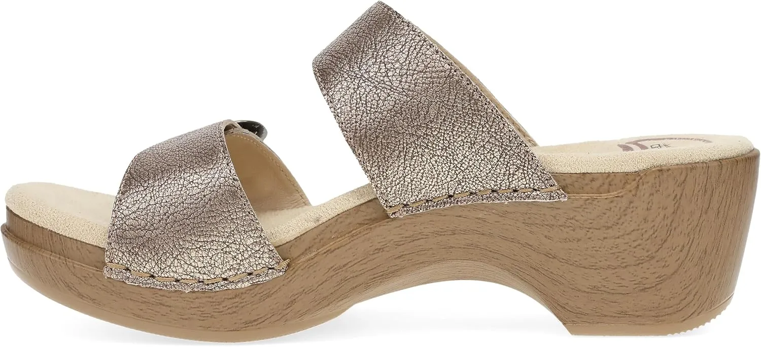 Dansko Sophie Slip-On Sandal for Women - Lightweight with Added Arch Support - Durable PU Outsole for Long-Lasting Wear and Comfort
