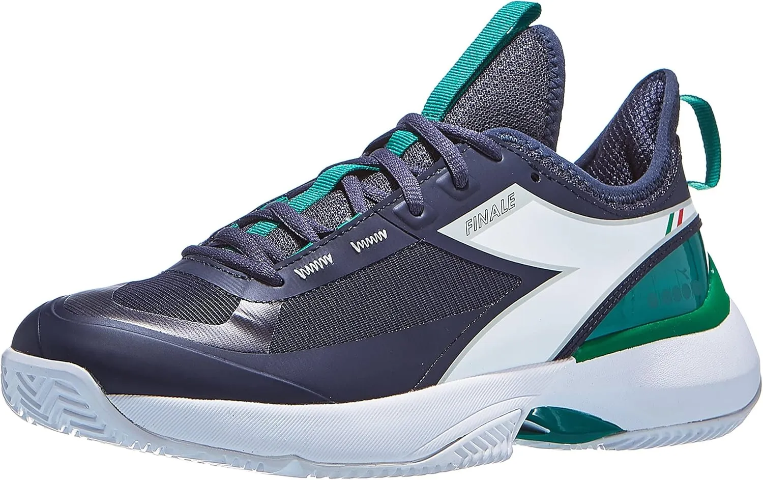 Diadora Men's Finale Clay Breathable Air Mesh Upper Non-Slip Tennis Shoes