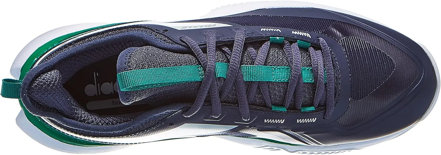 Diadora Men's Finale Clay Breathable Air Mesh Upper Non-Slip Tennis Shoes