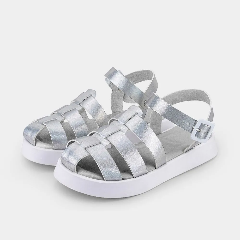 Discounted delivery in Exclusive collection Silver Sandals