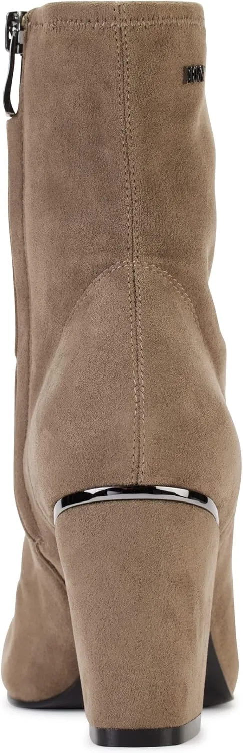 DKNY Women's Cavale Suede Bootie