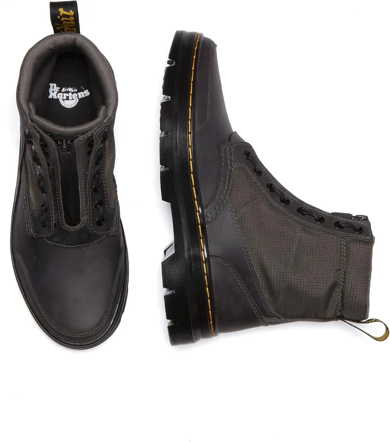 Dr. Martens Men's Combs Jungle Zip Casual Boots Fashion