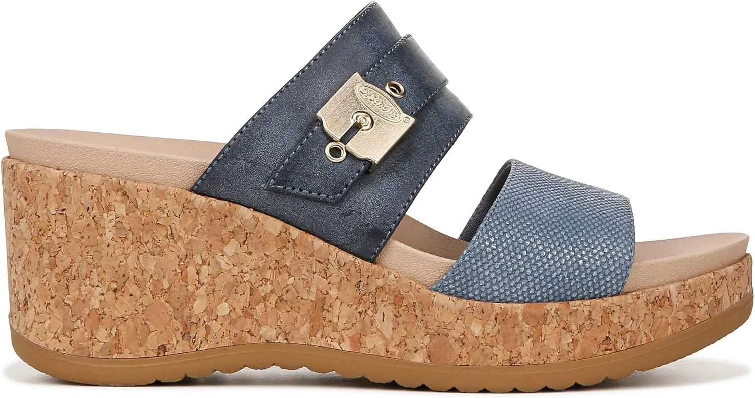Dr. Scholl's Shoes Women's Cali Vibe Wedge Sandal