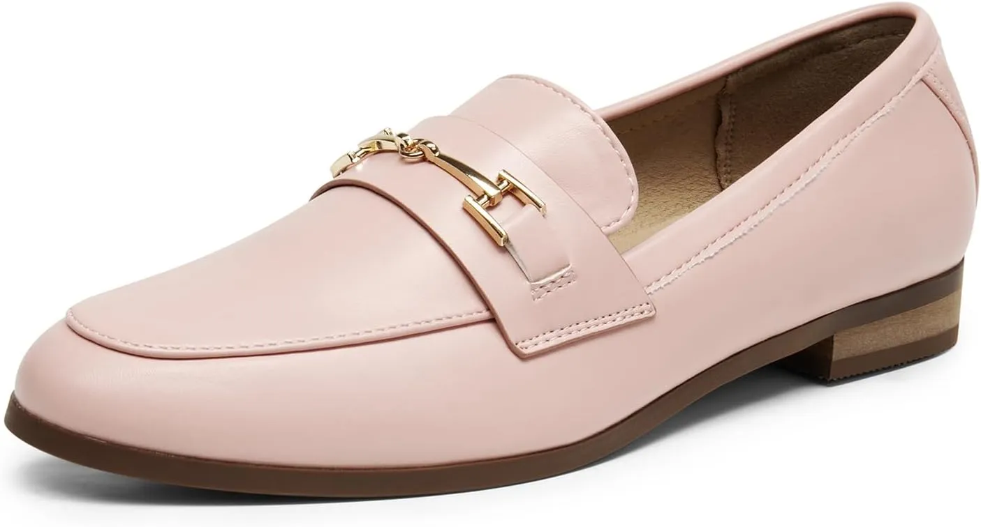DREAM PAIRS Women's Loafers Penny Loafers Fashion Comfortable Flats Dressy Shoes