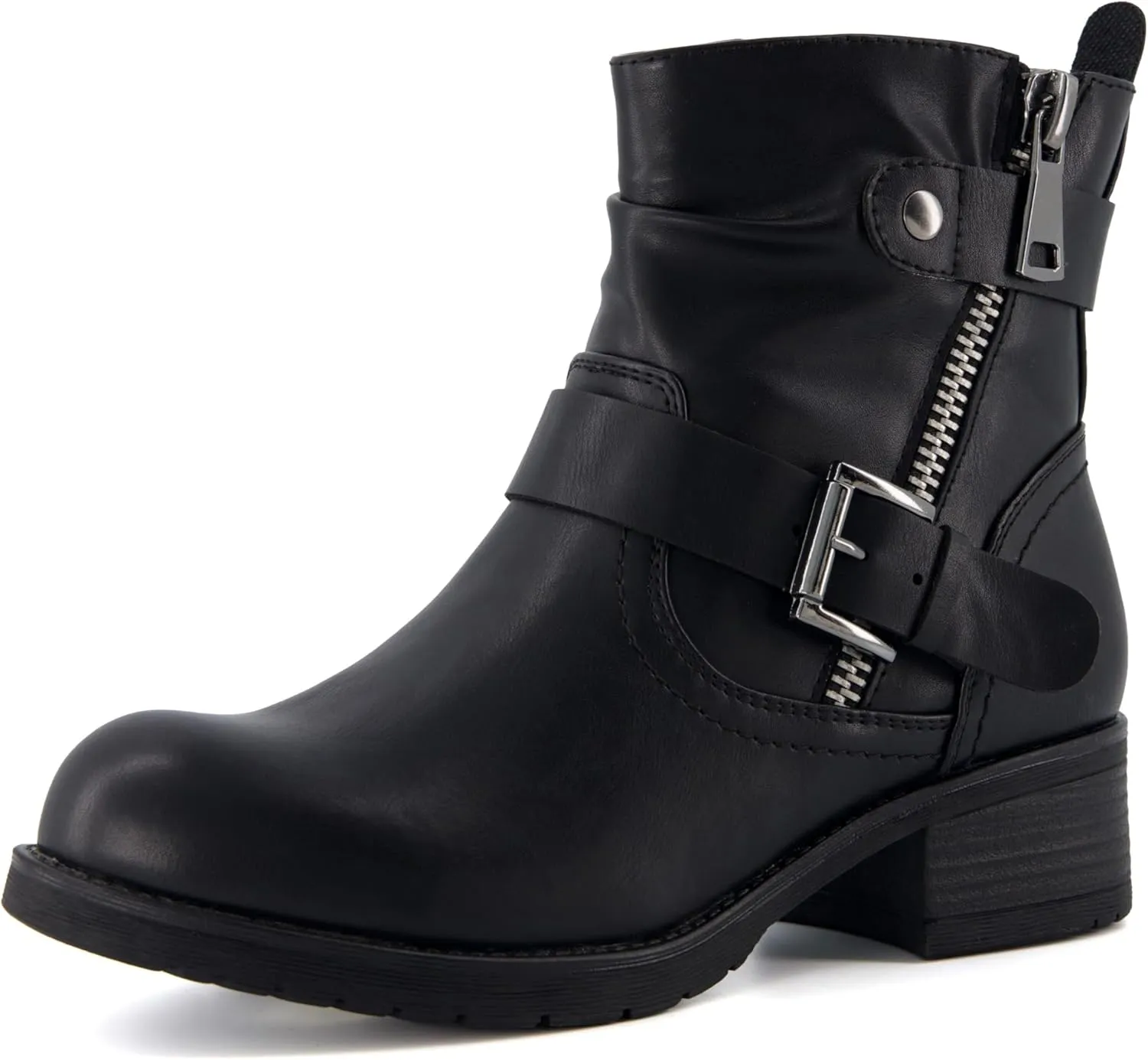 Dunes Women's Max Moto Boot, Wide Widths Available