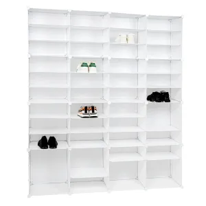 Elegant 12-Tier Shoe Rack Organizer with Dustproof Design