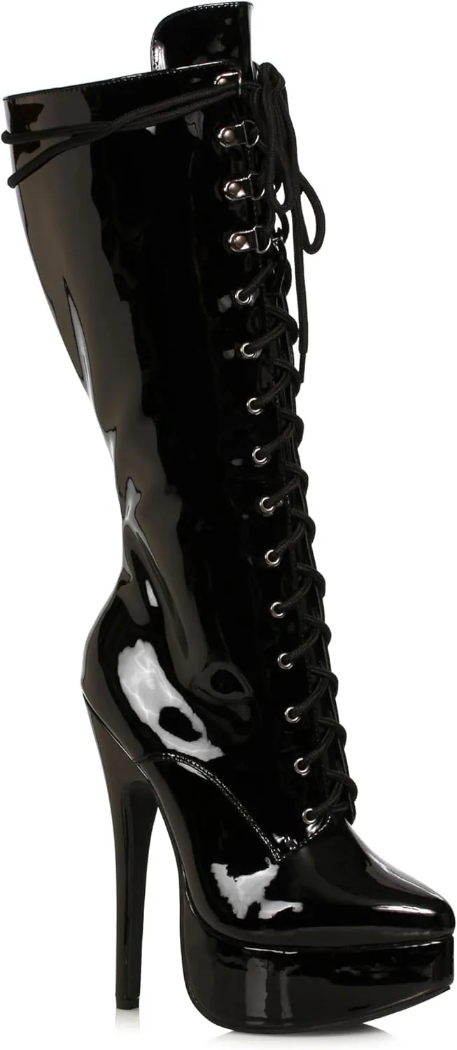 Ellie Shoes Women's 652-COUNTESS-BLK-14 Knee High Boot, Black, 14