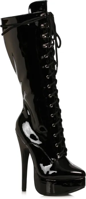 Ellie Shoes Women's 652-COUNTESS-BLK-14 Knee High Boot, Black, 14