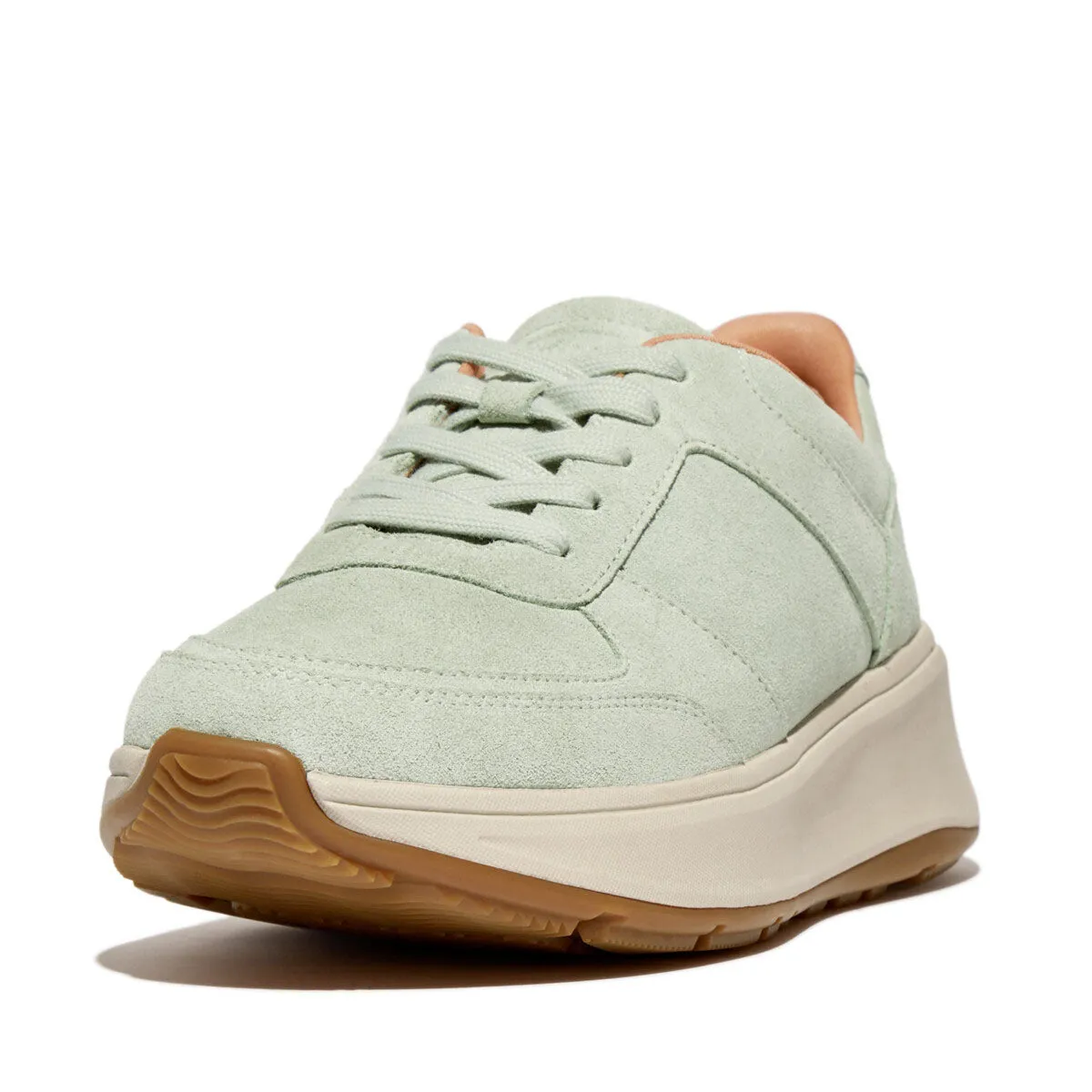 F-MODE Suede Flatform Trainers