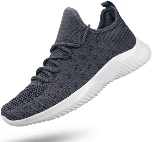 Feethit Womens Slip On Walking Shoes Non Slip Running Shoes Breathable Workout Shoes Lightweight Gym Sneakers
