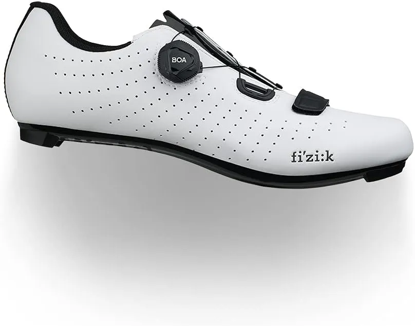 Fizik Men's Tempo Overcurve R5 Cyclist Shoes, White, 6