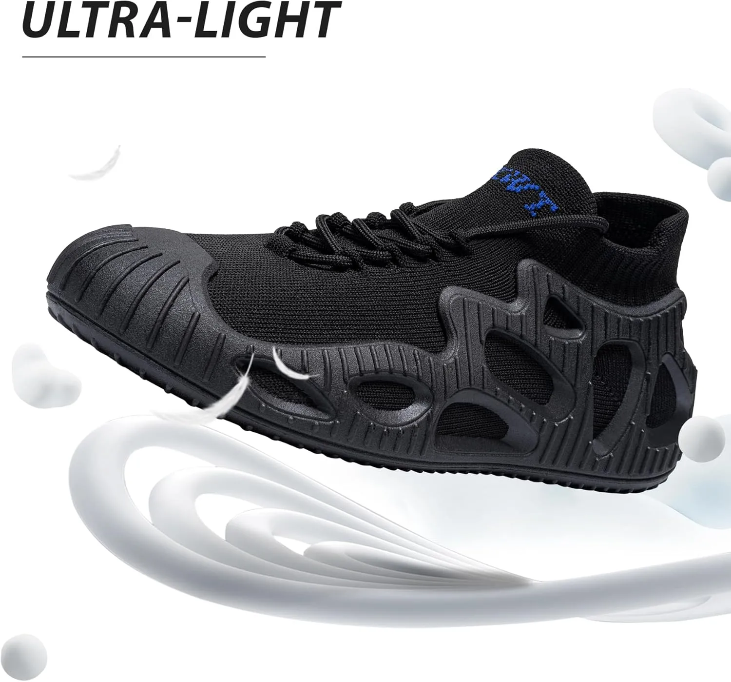 FLOWING PLUME Waterproof Shoes for Men Women Lightweight Tennis Sneaker Slip-Resistant Walking Running Shoes