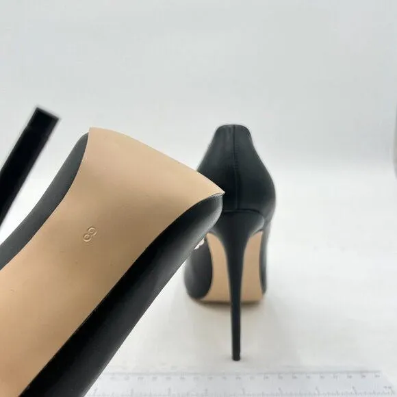 FOWT Women Pearl Bow Pumps Gradient Cap Toe Stiletto Pumps Classic Pumps