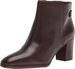 Franco Sarto Women's Ilaria Ankle Boot, Brown, 9.5