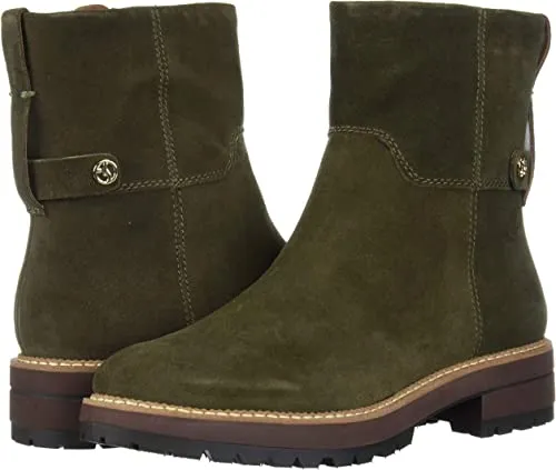 Franco Sarto Women's ROALBA2 Ankle Boot, Green, 6.5 M US