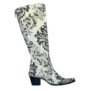 French Riviera Noir Knee High