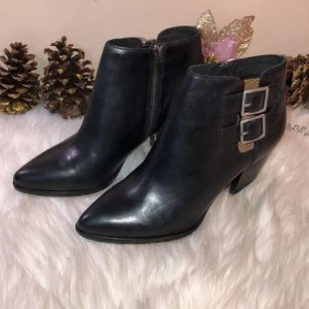 Frye Leather Pointed Toe Ankle Fashion Boots