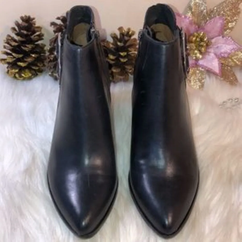 Frye Leather Pointed Toe Ankle Fashion Boots
