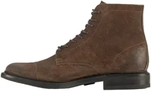 Frye Seth Cap Toe Lace Up Boot - Men's Premium Leather Dress Shoe, Classic Style, Durable Construction, Versatile Comfort