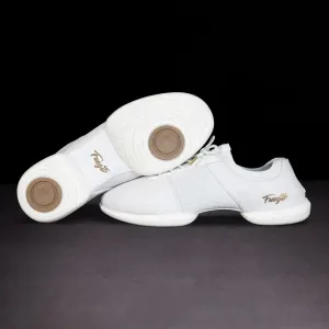 Fuego Sneakers White Lightweight Split-Sole Dance Shoes