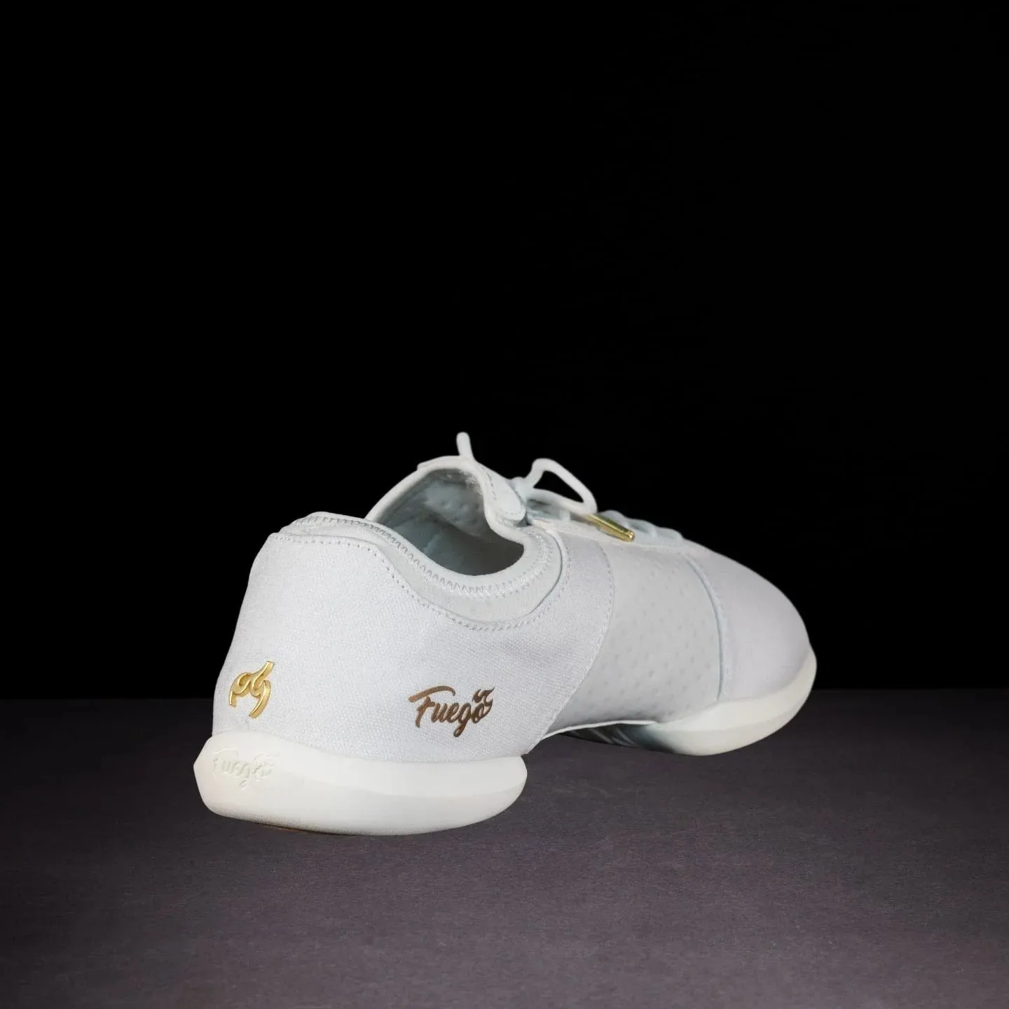 Fuego Sneakers White Lightweight Split-Sole Dance Shoes