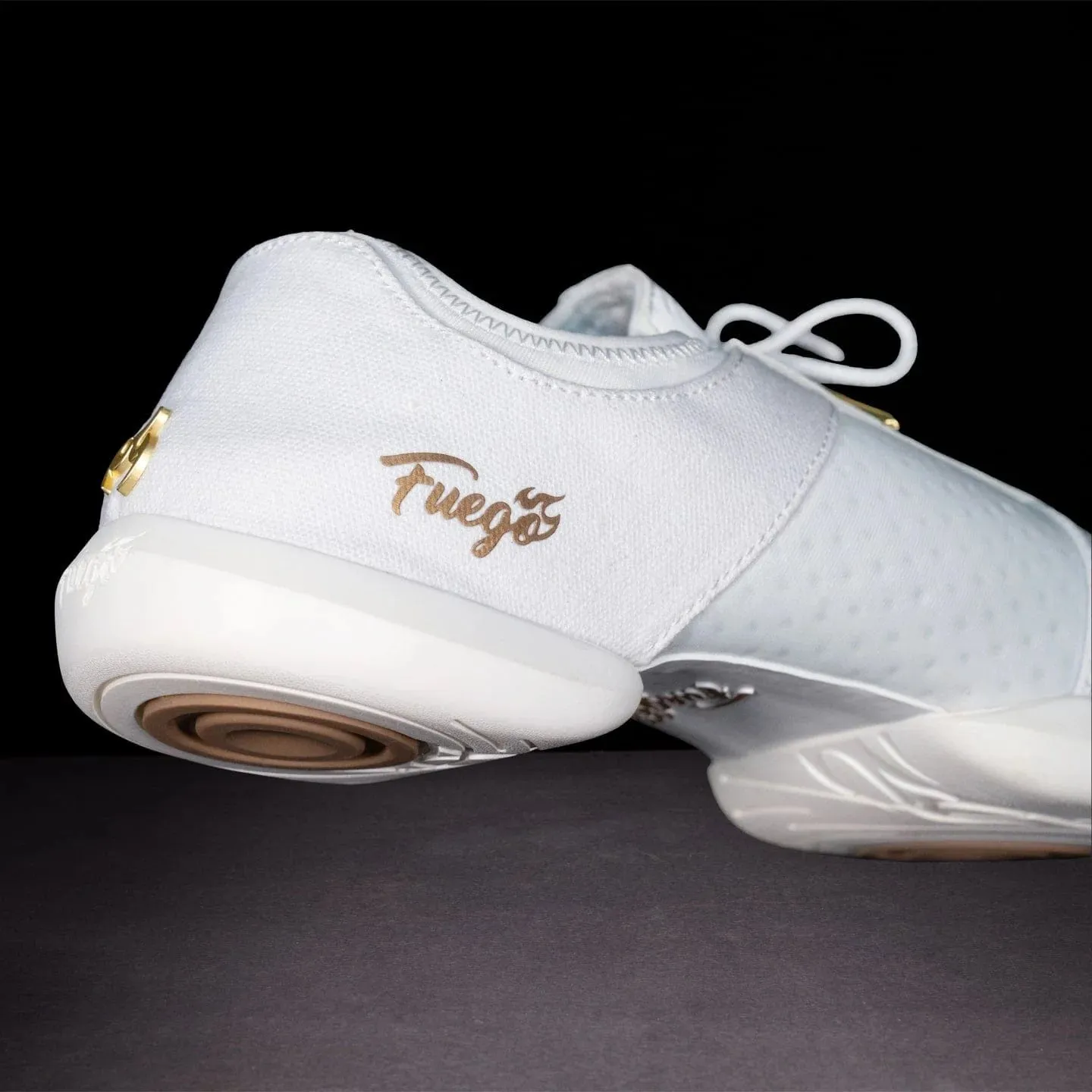 Fuego Sneakers White Lightweight Split-Sole Dance Shoes
