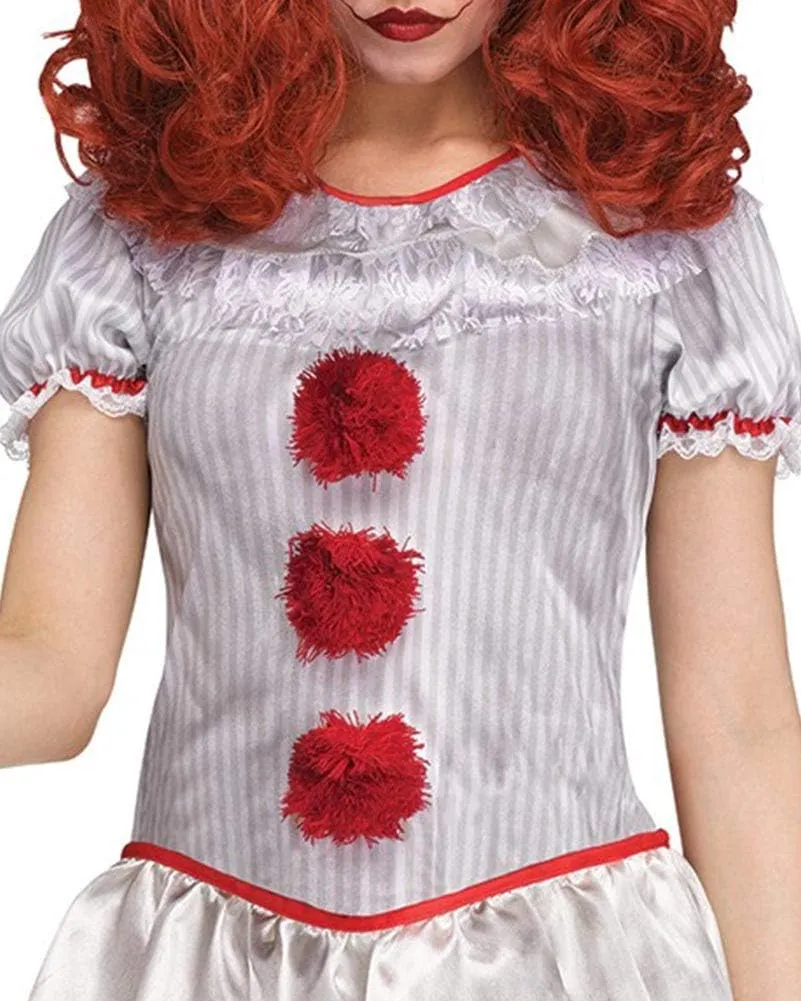 Fun World Womens Carnival Clown Adult Costume