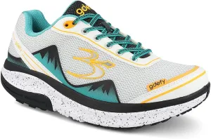 G-DEFY Mighty Walk Men’s Orthopedic Walking Shoe | VersoShock Technology for Pain Associated with Running | Prolonged Standing | Arch Support | Diabetic Shoes | Wide Shoes | Free Custom Orthotic