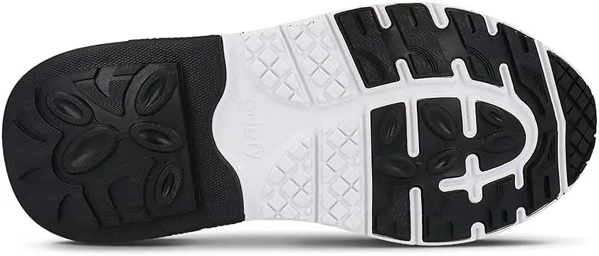 G-DEFY Mighty Walk Men’s Orthopedic Walking Shoe | VersoShock Technology for Pain Associated with Running | Prolonged Standing | Arch Support | Diabetic Shoes | Wide Shoes | Free Custom Orthotic