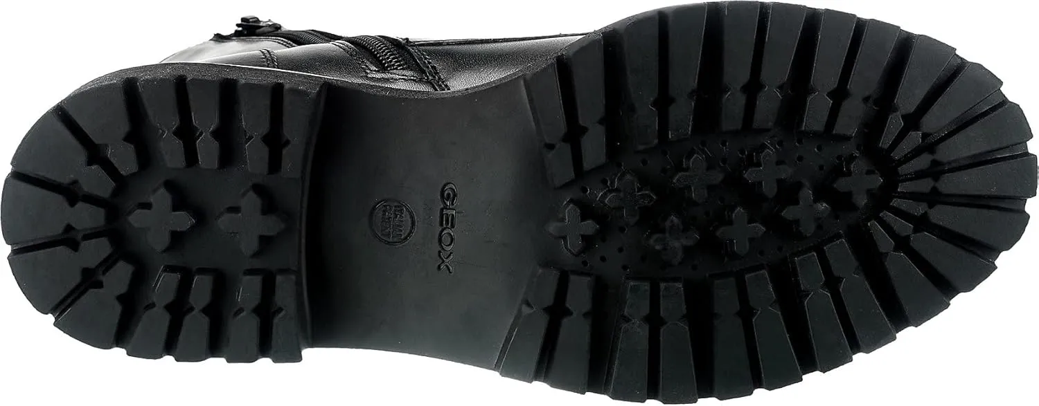 Geox Women's D Iridea Biker Ankle Boot