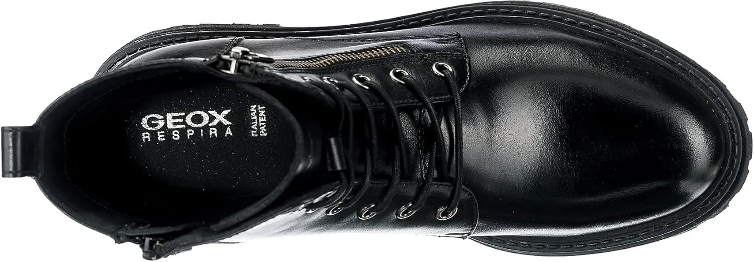 Geox Women's D Iridea Biker Ankle Boot