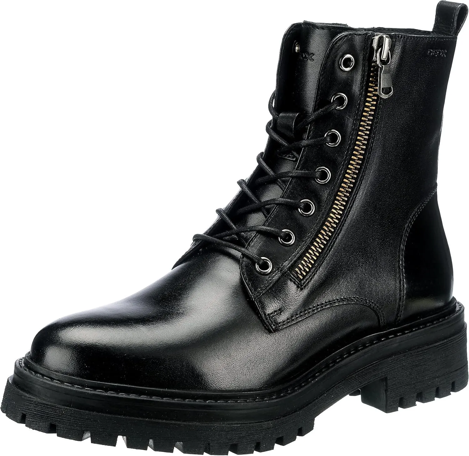 Geox Women's D Iridea Biker Ankle Boot