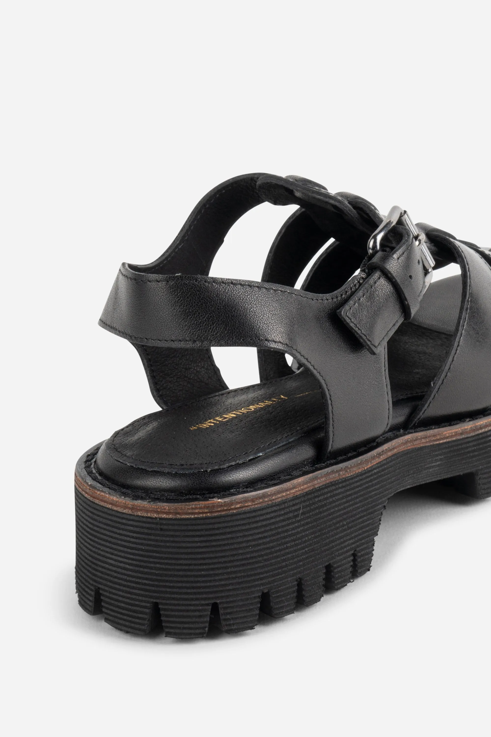 HADDIE LEATHER DAD SANDAL