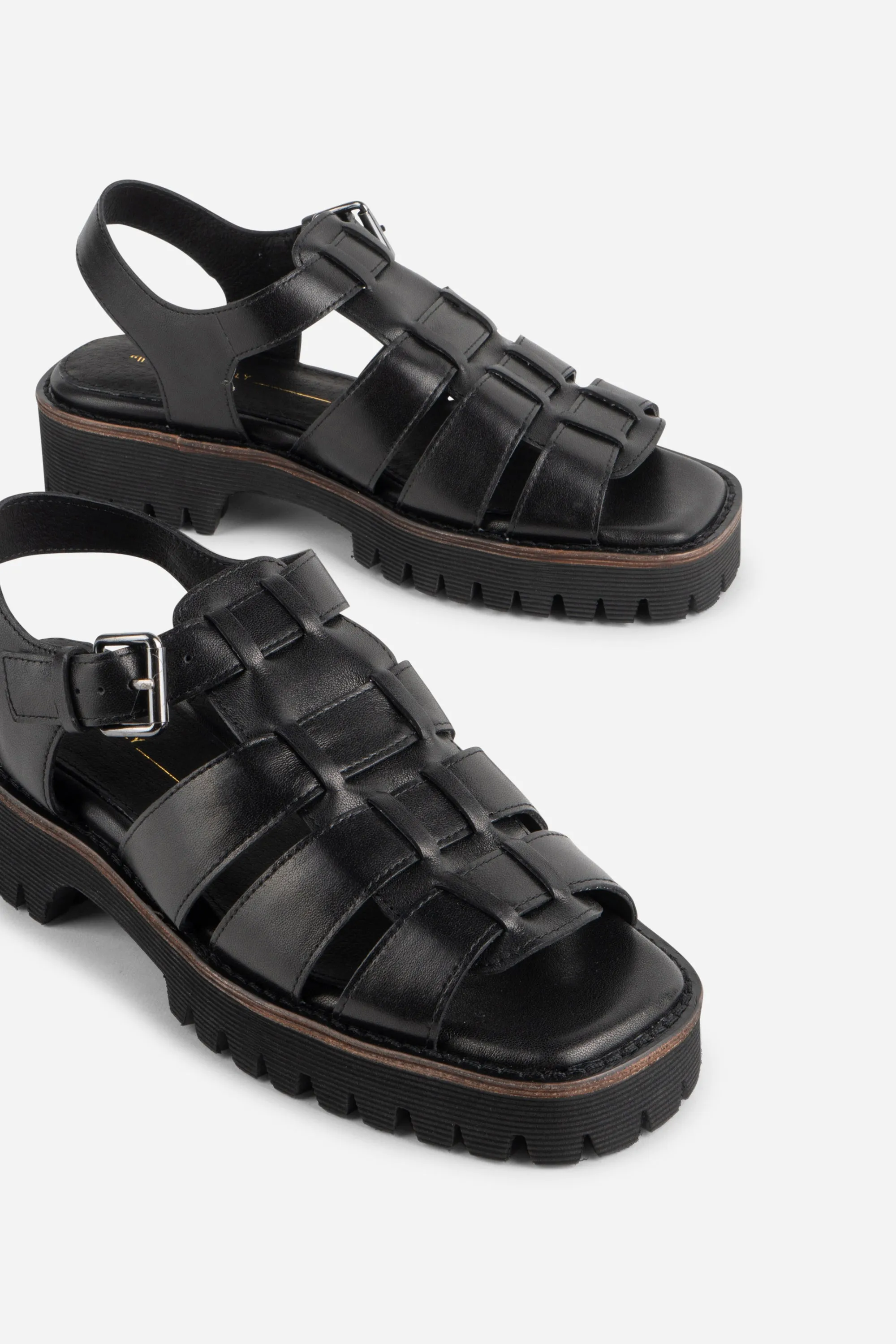 HADDIE LEATHER DAD SANDAL