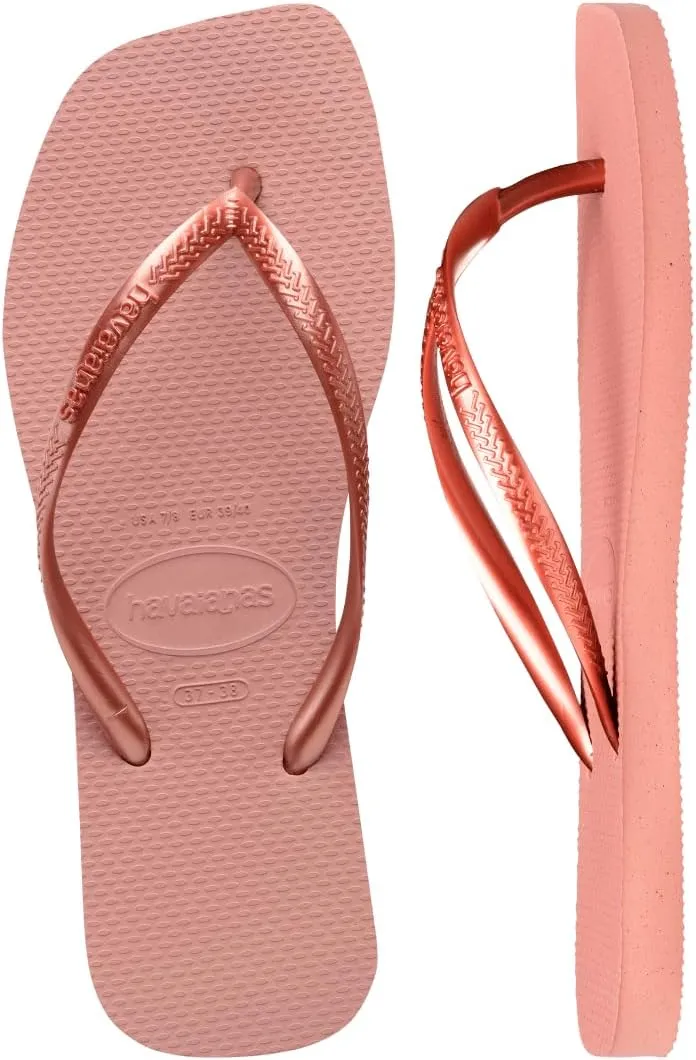 Havaianas Women Slim Square Sandal - Classic Square Toe Sandals