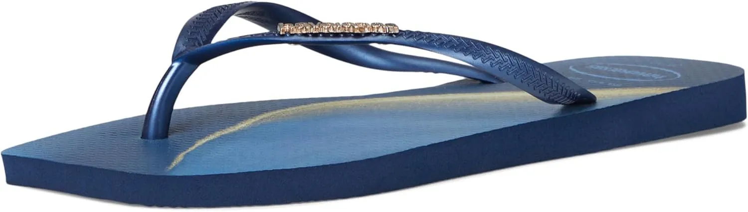 Havaianas Women's Slim Square Trendy Sandals Flip-Flop