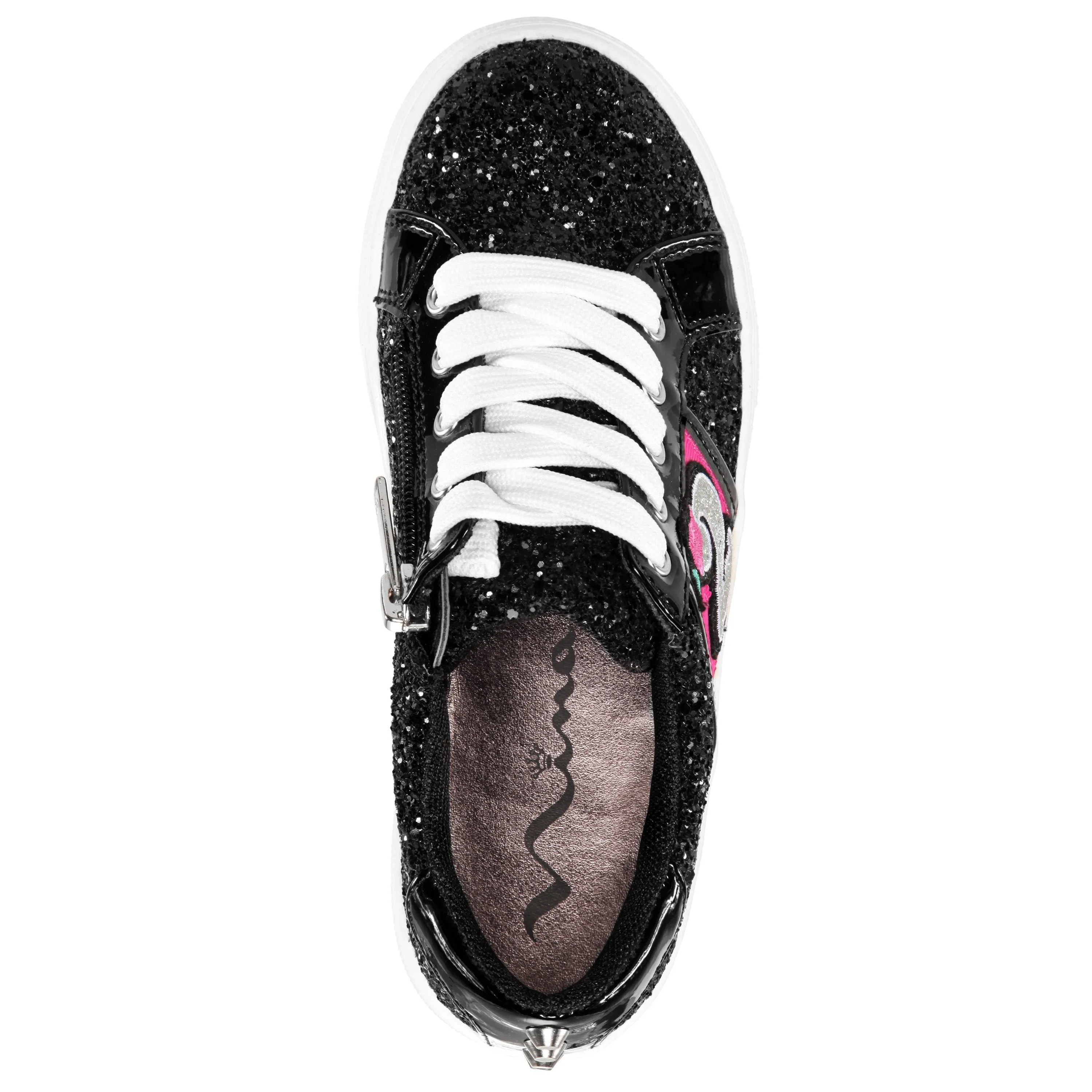 HAZELINE-BLACK CHUNKY GLITTER