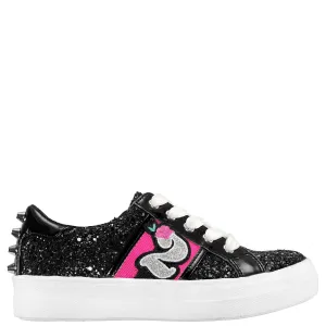 HAZELINE-BLACK CHUNKY GLITTER