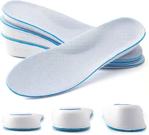 Height Increase Insole Arch Support Breathable Shoe Insoles Heel Lift Inserts Elevator Insoles for Men Women