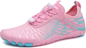 Hike Barefoot Shoes for Women Men Breathable & Non-Slip Athletic Barefoot Wide Toe Water Shoes Lightweight