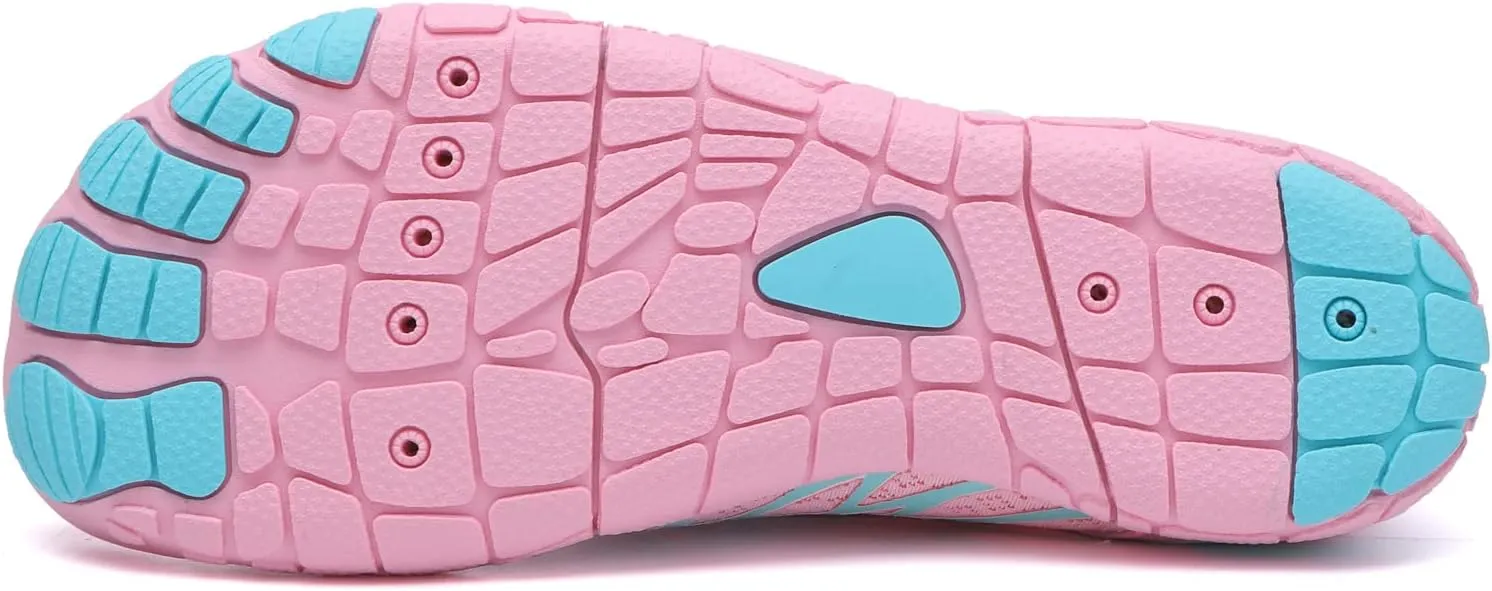 Hike Barefoot Shoes for Women Men Breathable & Non-Slip Athletic Barefoot Wide Toe Water Shoes Lightweight